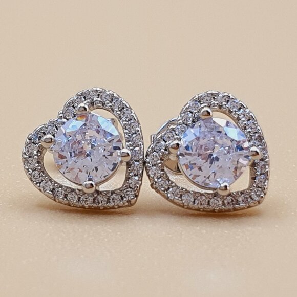 Stud Beautiful Shiny Jewelry Stud Earrings for Women, INDN8587 - Picture 3 of 4